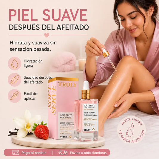 SOFT SERVE AFTER SHAVE OIL – TRULY BEAUTY