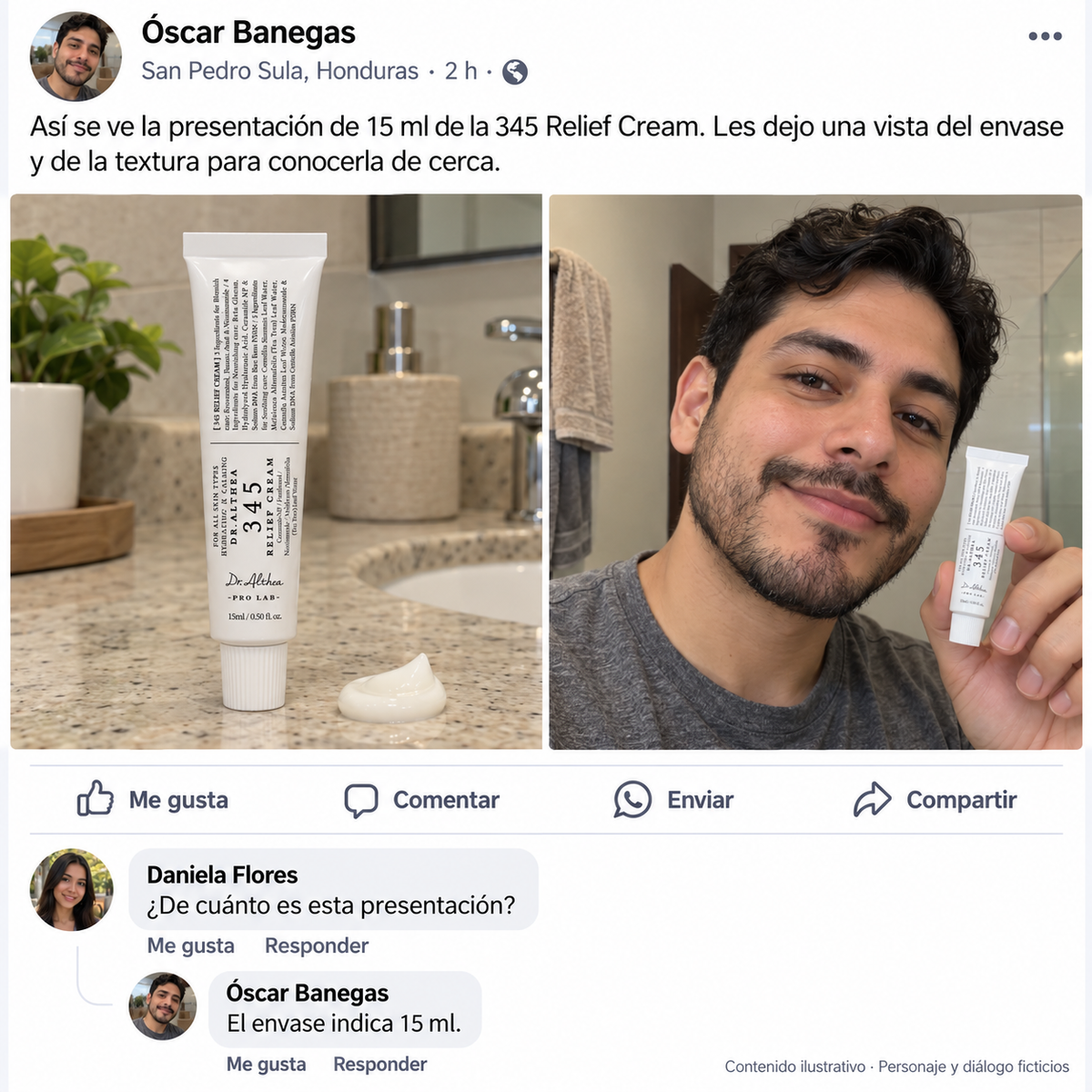 Dr. Althea 345 Relief Cream — Crema Coreana con Niacinamida que Unifica el Tono, Hidrata y Calma la Piel Sensible