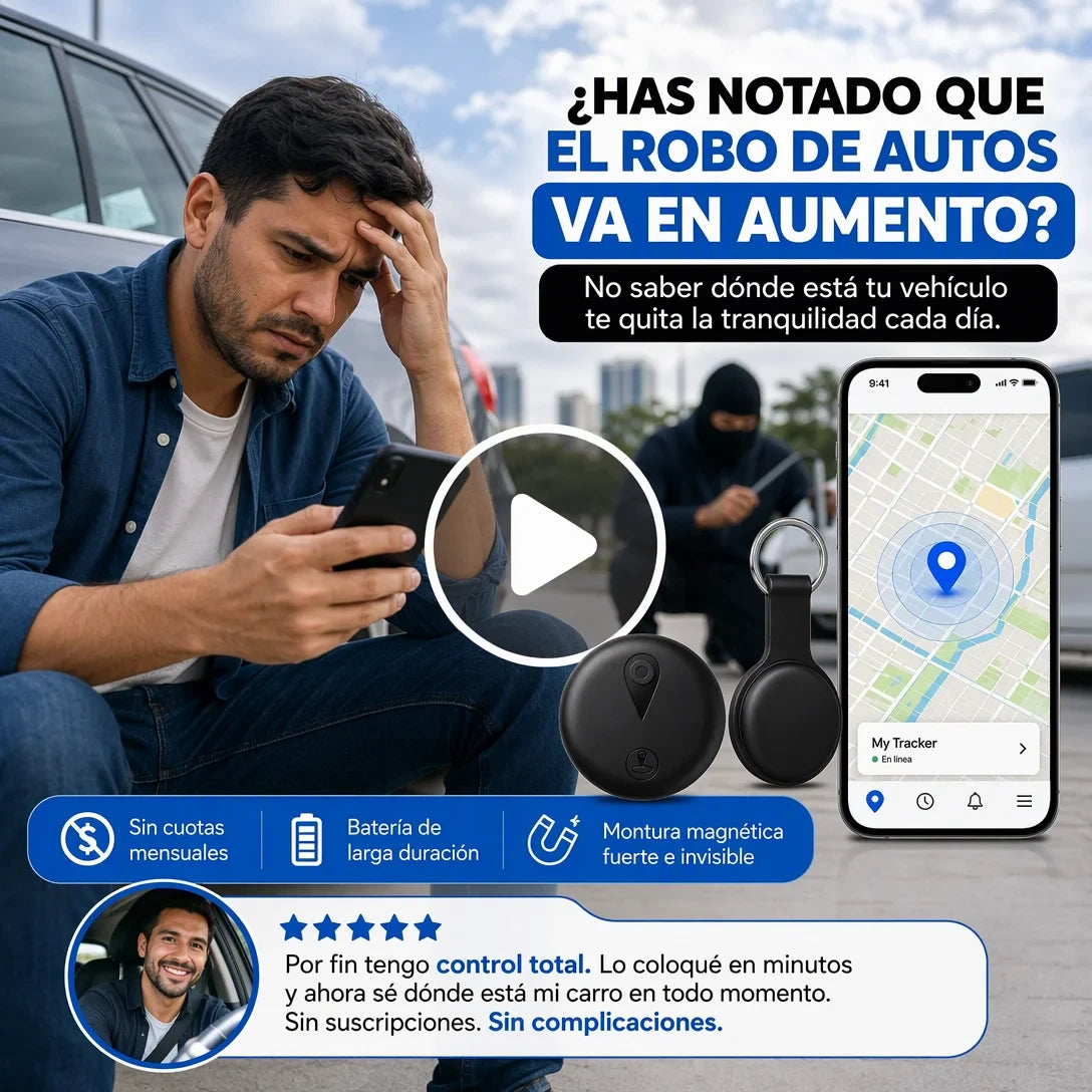 SecureTrack™ – Rastreador GPS para Vehiculos, Mascotas , personas y más Garantía 12 Meses