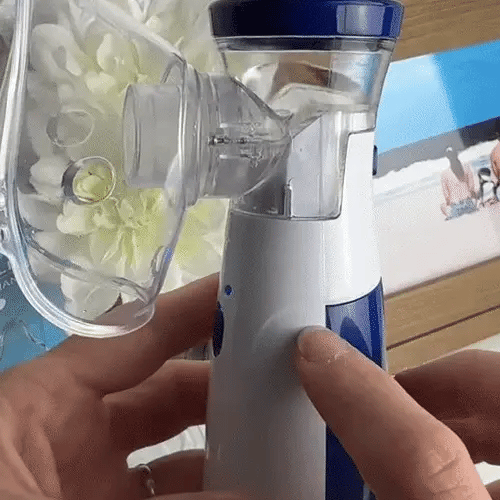BreatheEase Ultra™ – Nebulizador Ultrasónico Portátil