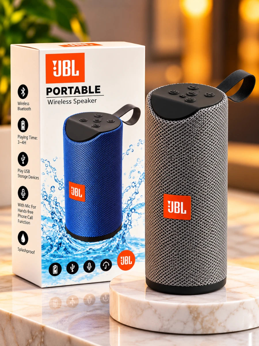 Portable Sound Pro™ – Parlante Bluetooth Portátil JBL Style | Bocina Bluetooth Portátil Resistente a Salpicaduras + Pago al Recibir + Garantía