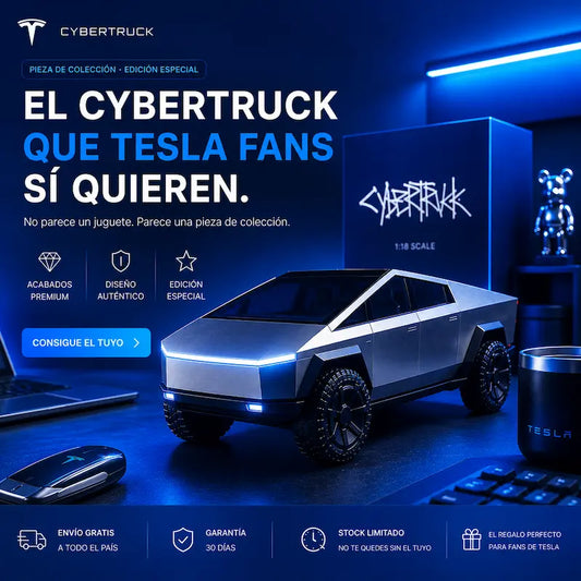 ORIGINAL Cybertruck 1:18 Escala Cybertruck Control Remoto -  + garantia 12 meses gratis The Official Tesla Shop/