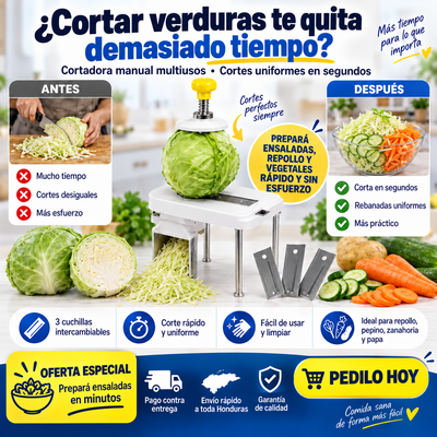 Cortadora Manual de Verduras