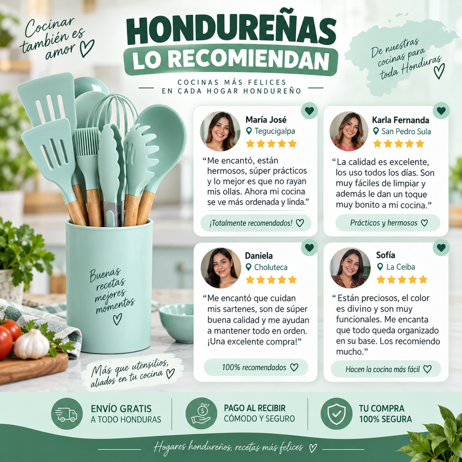 KitchenPro Set — ¡El Set de Utensilios que Tu Cocina Estaba Esperando! - imagen 3
