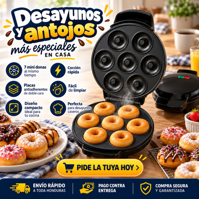 Máquina de Mini Donas DonaExpress