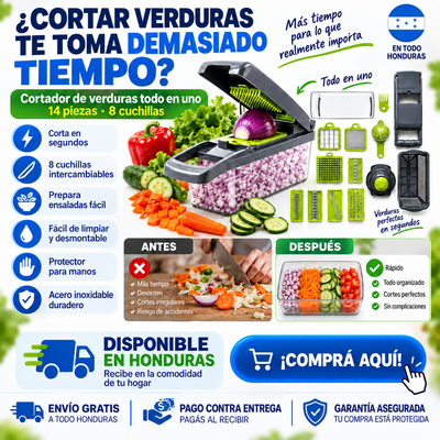 Cortadora de Verduras 14 en 1