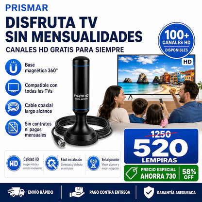 FreeTV HD™ – Antena Digital para TV