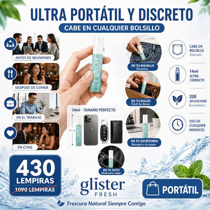 Glister Fresh spray bucal refrescante NATURAL