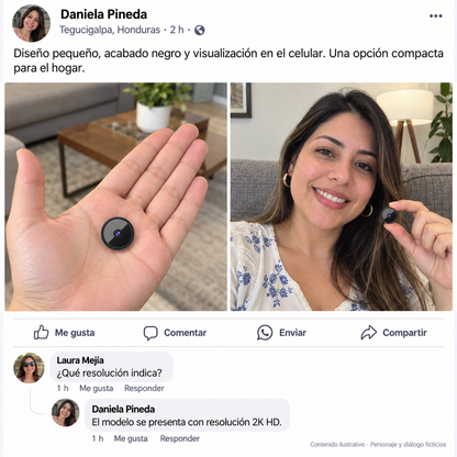 MINI CAMARA 4K ™ MINIATURA +GARANTIA 12 MESES
