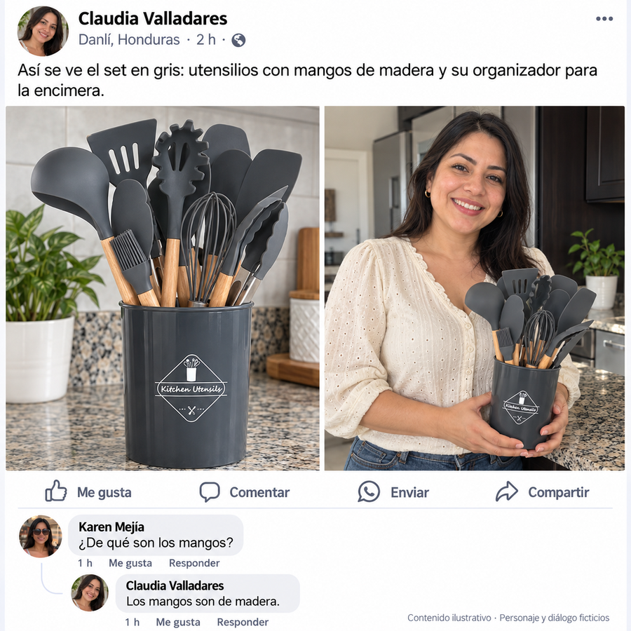KitchenPro Set — ¡El Set de Utensilios que Tu Cocina Estaba Esperando! - reseña de cliente 1