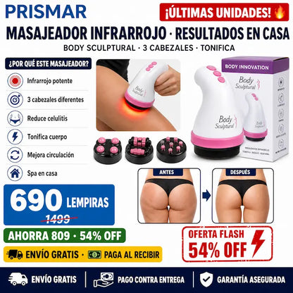 ✨ Masajeador Anticelulitis Body Innovation — ¡Tu Spa en Casa con Tecnología Infrarroja!
