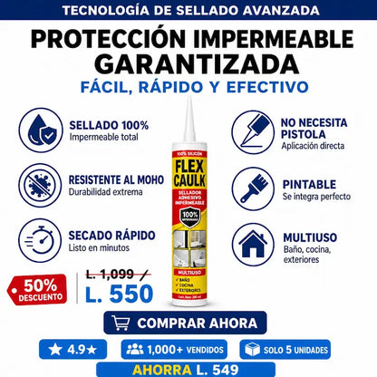 RestoreSeal Pro – Sellador de Juntas Impermeable 280 ml