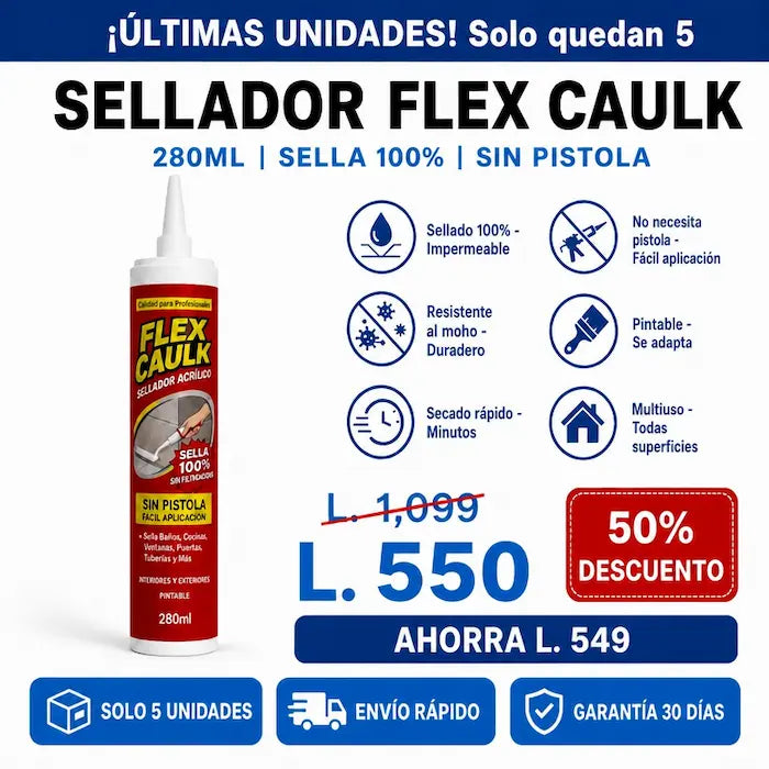 RestoreSeal Pro – Sellador de Juntas Impermeable 280 ml