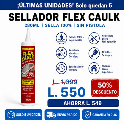 RestoreSeal Pro – Sellador de Juntas Impermeable 280 ml