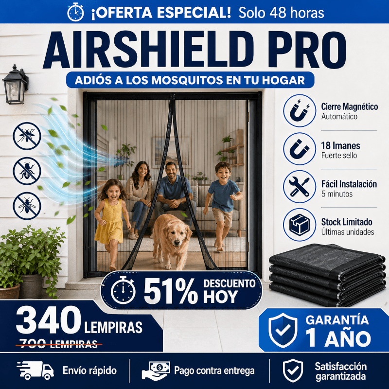 AirShield Pro™ – Malla Magnética Anti - Insectos - Inversiones Alkosto