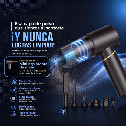 Aspiradora Portátil Inalámbrica TurboClean™