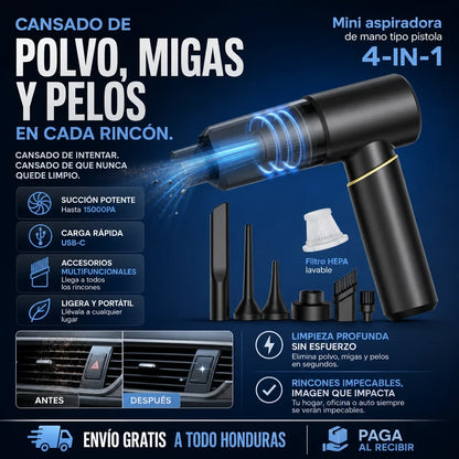 Aspiradora Portátil Inalámbrica TurboClean™