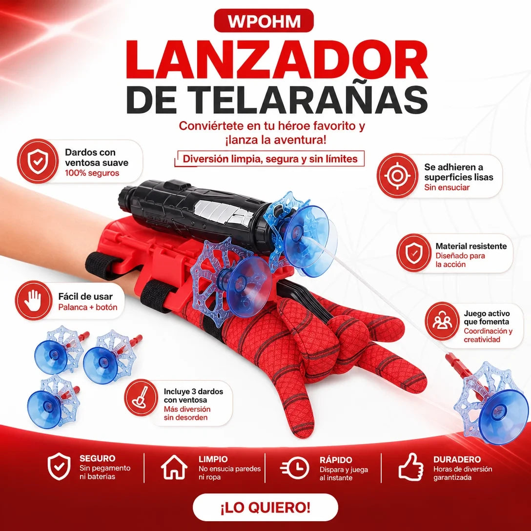 Guante Spiderman SpiderShot Hero™