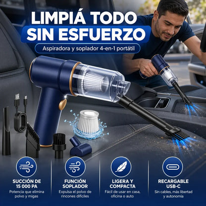 Aspiradora Portátil Inalámbrica TurboClean™