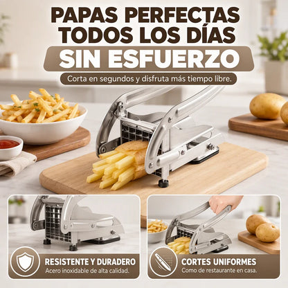 FryCut Pro – Cortador Profesional de Papas en Acero Inoxidable