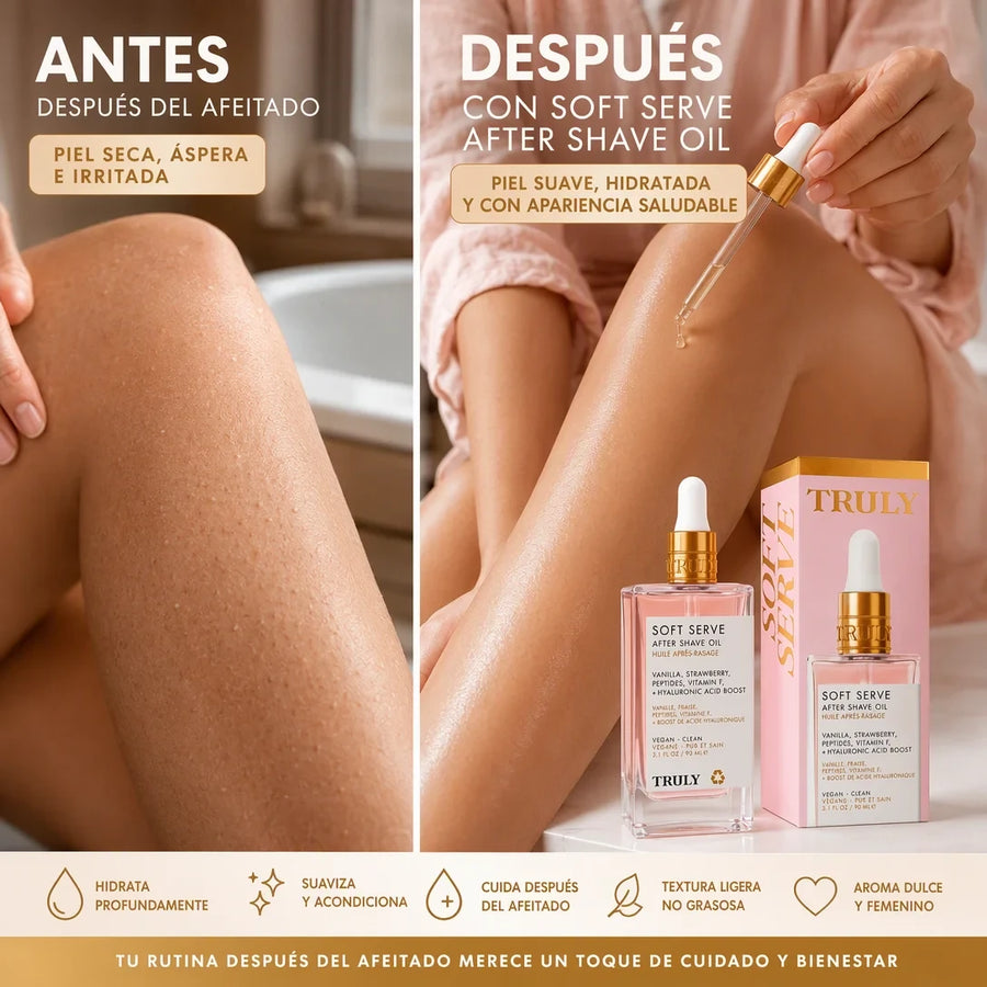 SOFT SERVE AFTER SHAVE OIL – TRULY BEAUTY - imagen 2