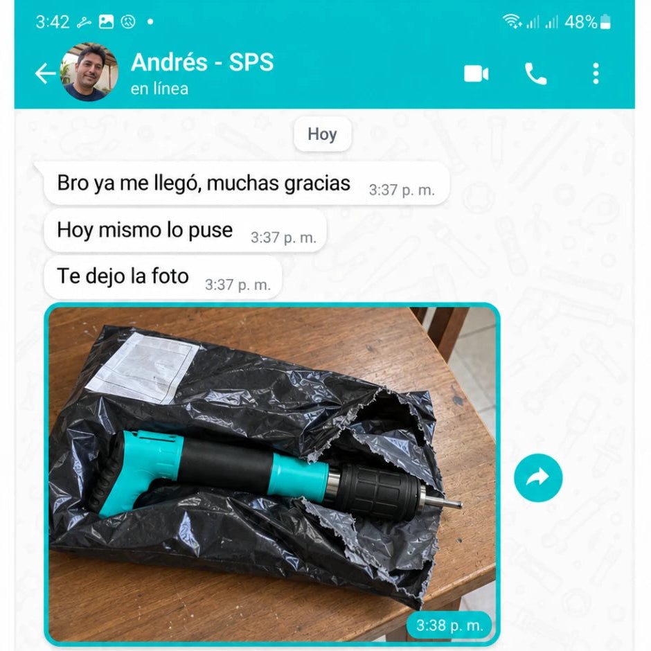 Pistola de Clavos Manual para Concreto — ¡Clavá en la Pared sin Taladro!