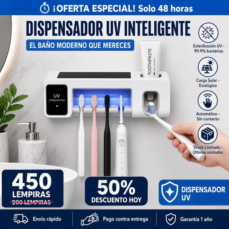 CleanSmile Pro™ – Dispensador Automático Dental