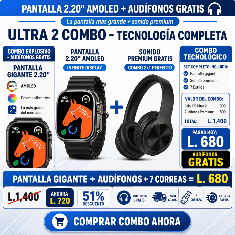 COMBO UltraWatch Max Kit con garantía extendida 2 años - Inversiones Alkosto