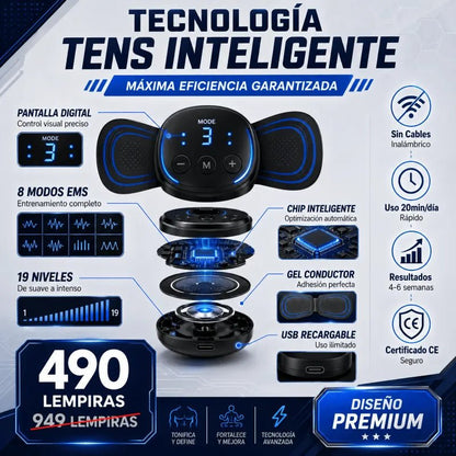 CorePulse Pro™ – Tonificador Abdominal EMS