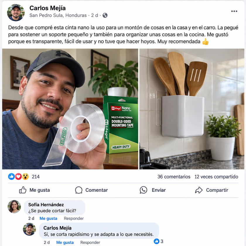 Reseña de cliente