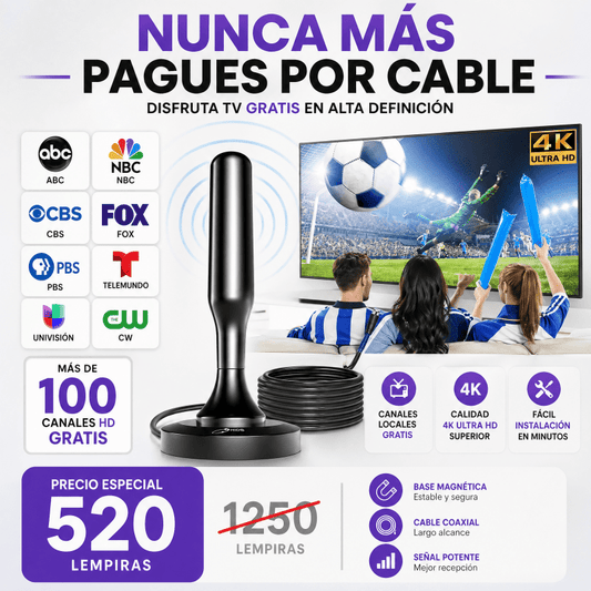 FreeTV HD™ – Antena Digital para TV - Inversiones Alkosto