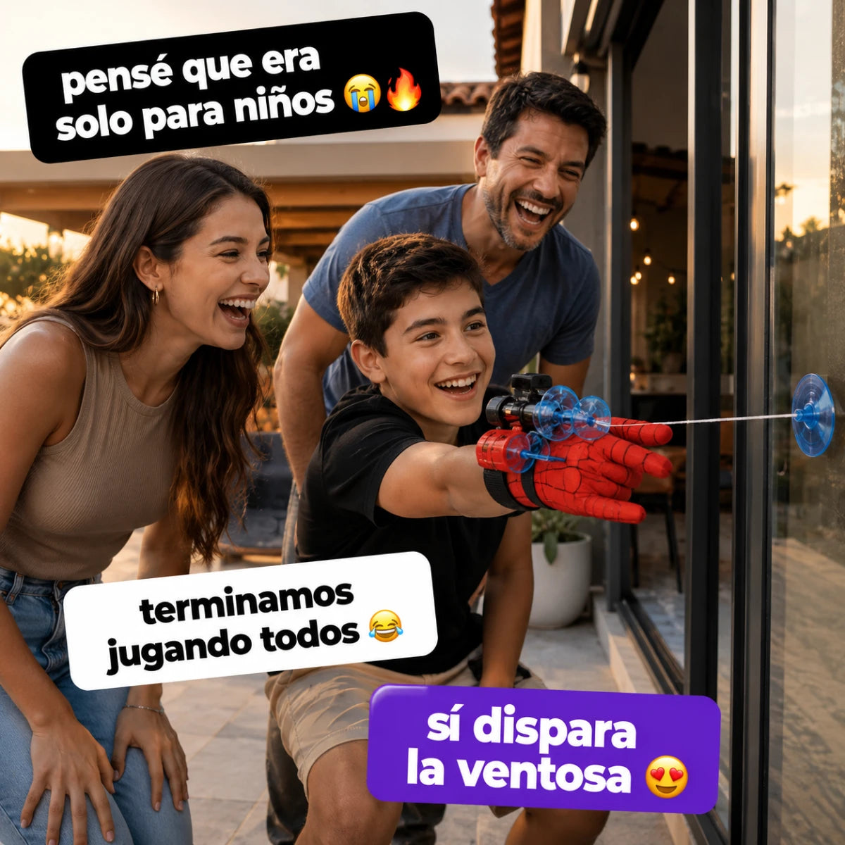 Guante Lanzador de Superhéroe con Sonidos