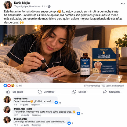 Kit Parches de Hidrogel para el Cuidado de Uñas + Líquido