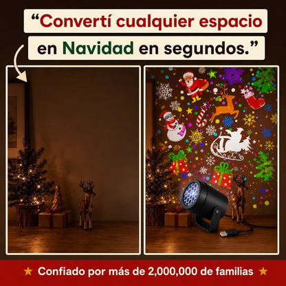 Magic Christmas Projector — Iluminá tu Navidad en Segundos