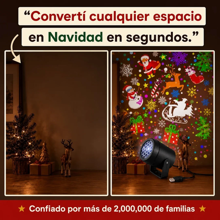Magic Christmas Projector — Iluminá tu Navidad en Segundos - imagen 3