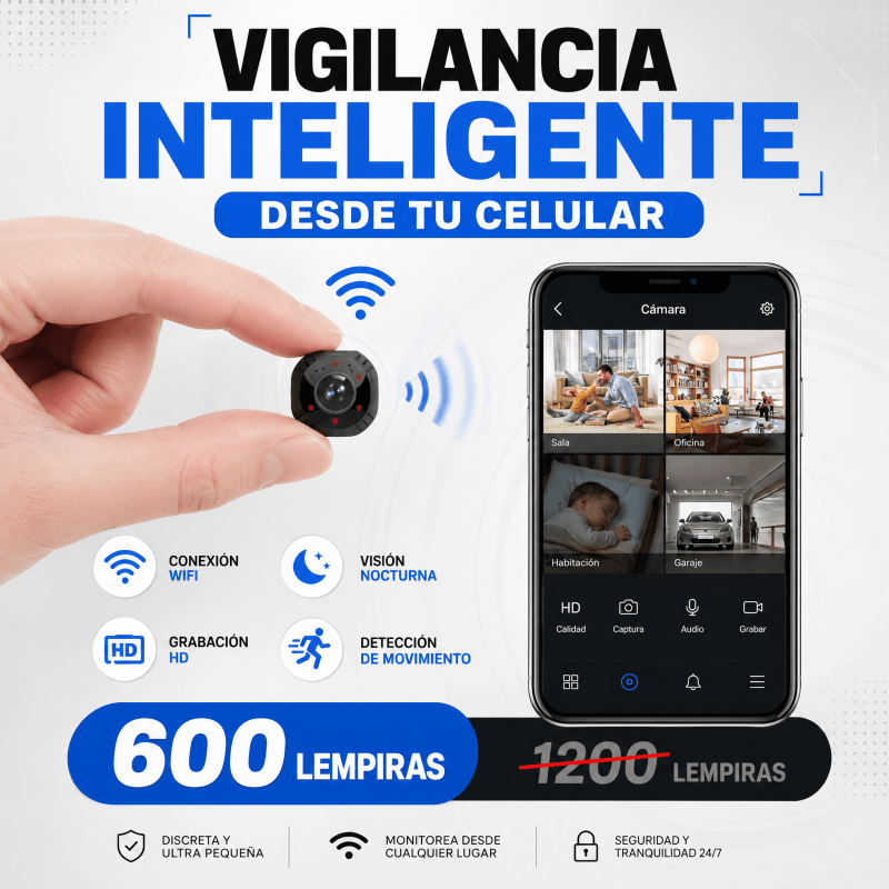 MINI CAMARA 4K ™ MINIATURA +GARANTIA 12 MESES - Inversiones Alkosto