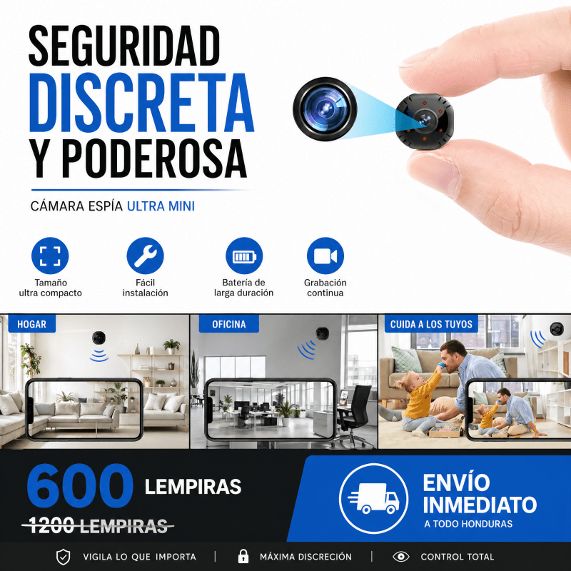 MINI CAMARA 4K ™ MINIATURA +GARANTIA 12 MESES - Inversiones Alkosto