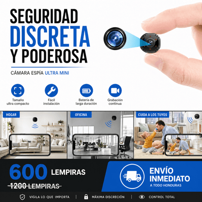 MINI CAMARA 4K ™ MINIATURA +GARANTIA 12 MESES - Inversiones Alkosto