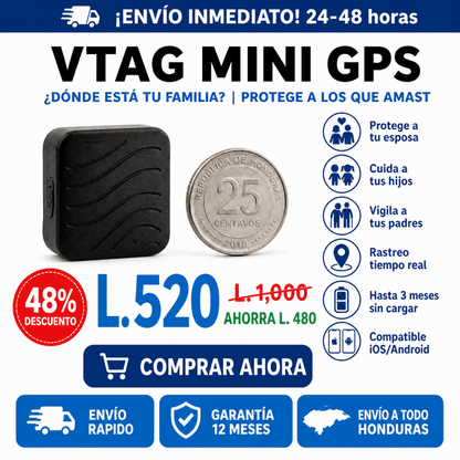 Mini Rastreador Inteligente – GARANTÍA 12 MESES Y CERTIFICADO CON ETIQUETA INTELIGENTE - Inversiones Alkosto