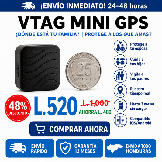 Mini Rastreador Inteligente – GARANTÍA 12 MESES Y CERTIFICADO CON ETIQUETA INTELIGENTE - Inversiones Alkosto