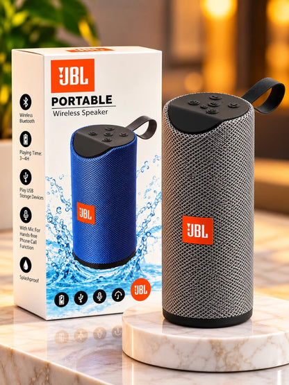 Portable Sound Pro™ – Parlante Bluetooth Portátil JBL Style | Bocina Bluetooth Portátil Resistente a Salpicaduras + Pago al Recibir + Garantía