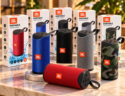 Portable Sound Pro™ – Parlante Bluetooth Portátil JBL Style | Bocina Bluetooth Portátil Resistente a Salpicaduras + Pago al Recibir + Garantía