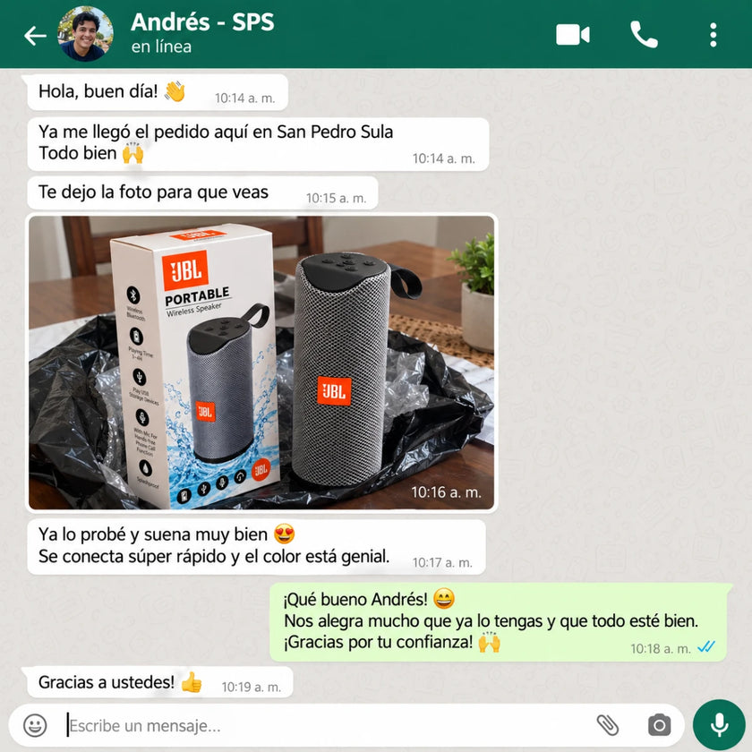 Reseña de cliente