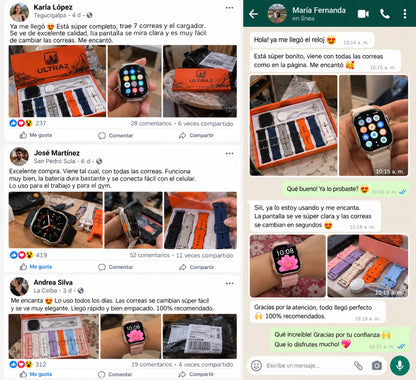 Smartwatch Pro Ultra 2 Nueva Generación 2027 | Llamadas + 7 Correas + Pago al Recibir + Garantía
