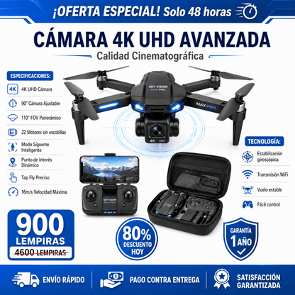Sky Vision Max Drone Pro - Inversiones Alkosto