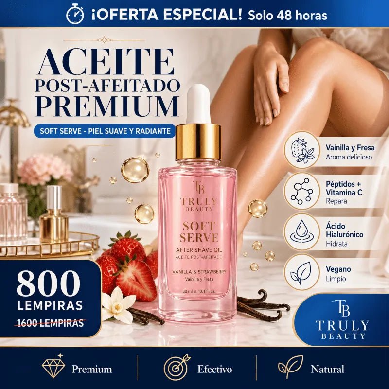 SOFT SERVE AFTER SHAVE OIL – TRULY BEAUTY