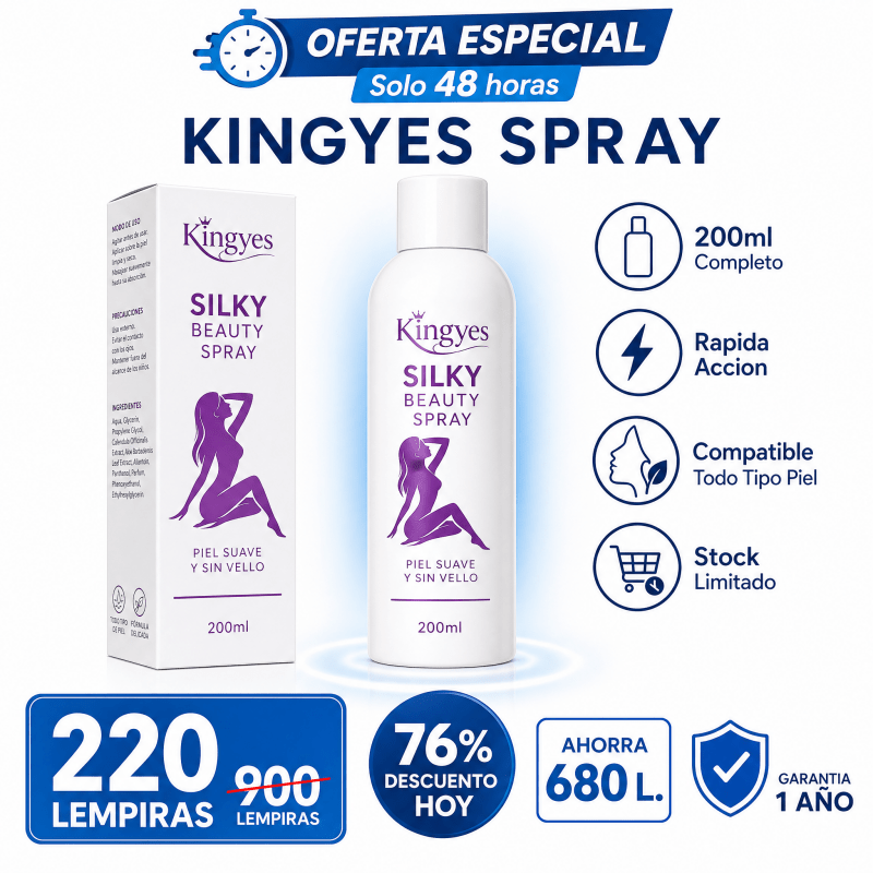 Spray Depilador olor a Rosas IMPORTADO Kingyes™ Silky Beauty Spray CERTIFICADO Y GARANTÍA (PRODUCTO ORIGINAL) – Depilación rápida y suave sin dolor - Inversiones Alkosto