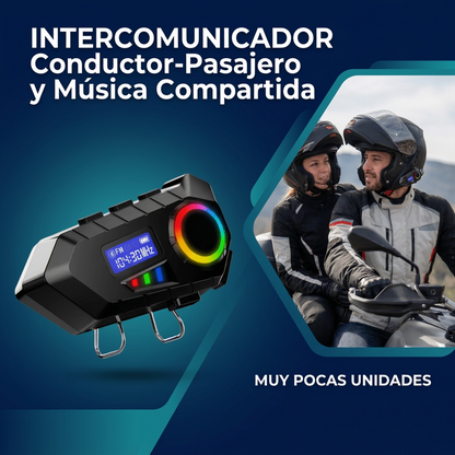 Y30 Wireless Helmet Headset – Intercomunicador Bluetooth para Casco IP65 - Inversiones Alkosto