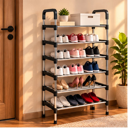 Zapatera Metálica de 6 Niveles